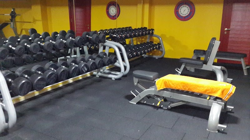 The gym fitness center